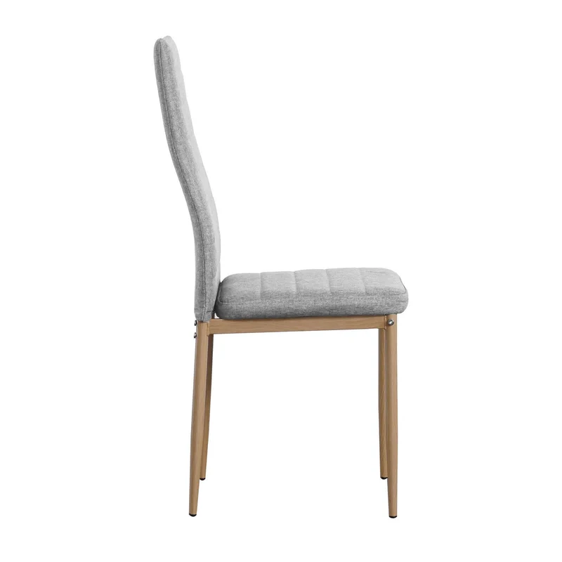 Chaise Carla : Style intemporel en tissu