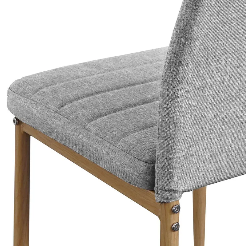 Chaise Carla : Style intemporel en tissu
