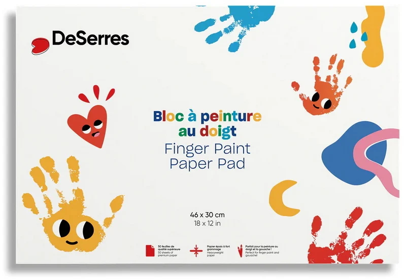 Finger Paint Paper Pad
