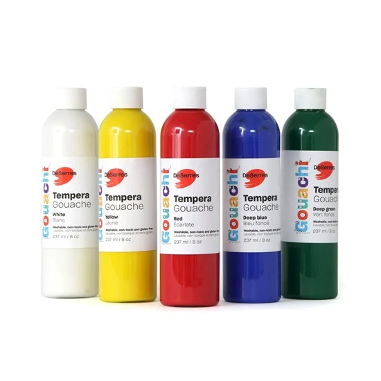 Washable tempera set - classic - 5x237ml