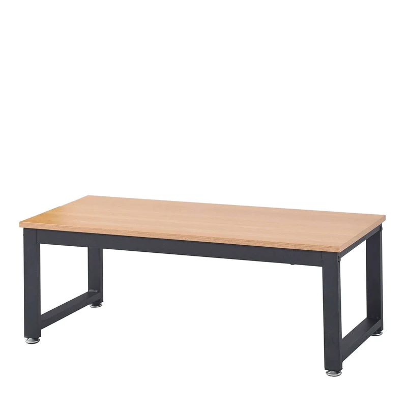 Table basse Brooklyn : Style Industriel, Bois et métal