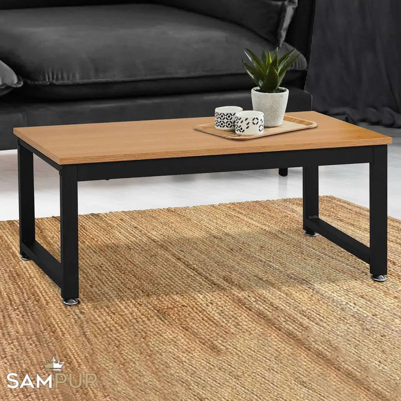 Table basse Brooklyn : Style Industriel, Bois et métal