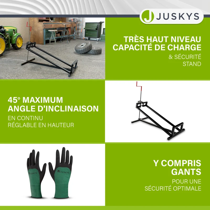 Lève-tracteur tondeuse jusqu'à 400 kg