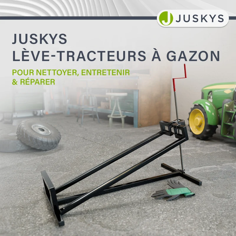 Lève-tracteur tondeuse jusqu'à 400 kg
