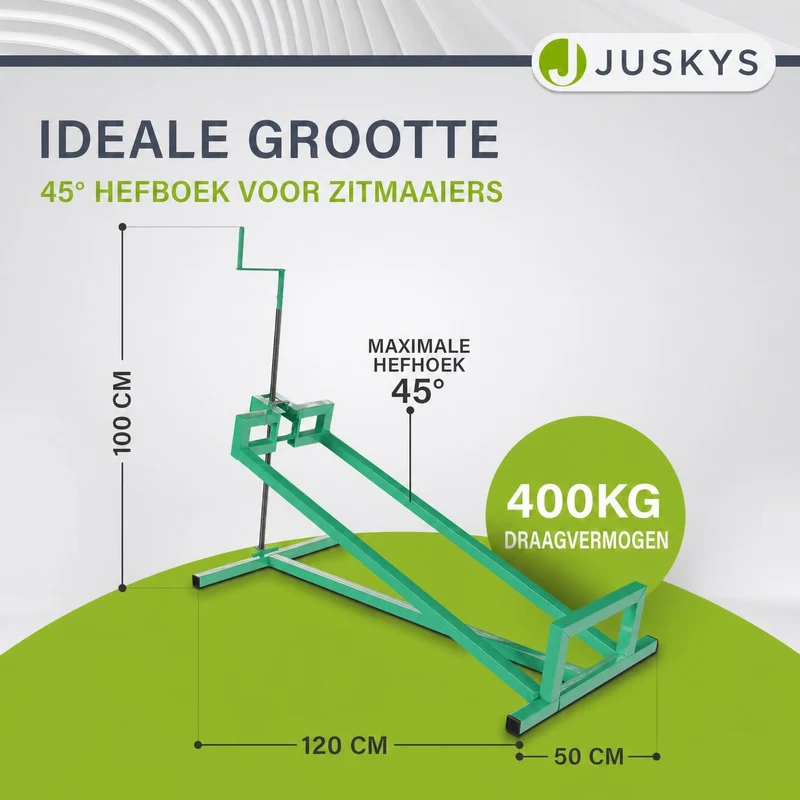 Lève-tracteur tondeuse jusqu'à 400 kg