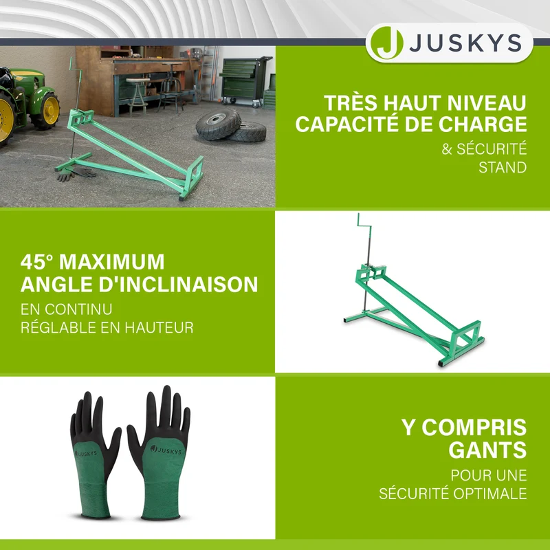 Lève-tracteur tondeuse jusqu'à 400 kg