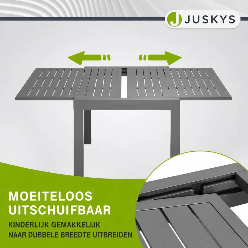 Table de jardin extensible Laki