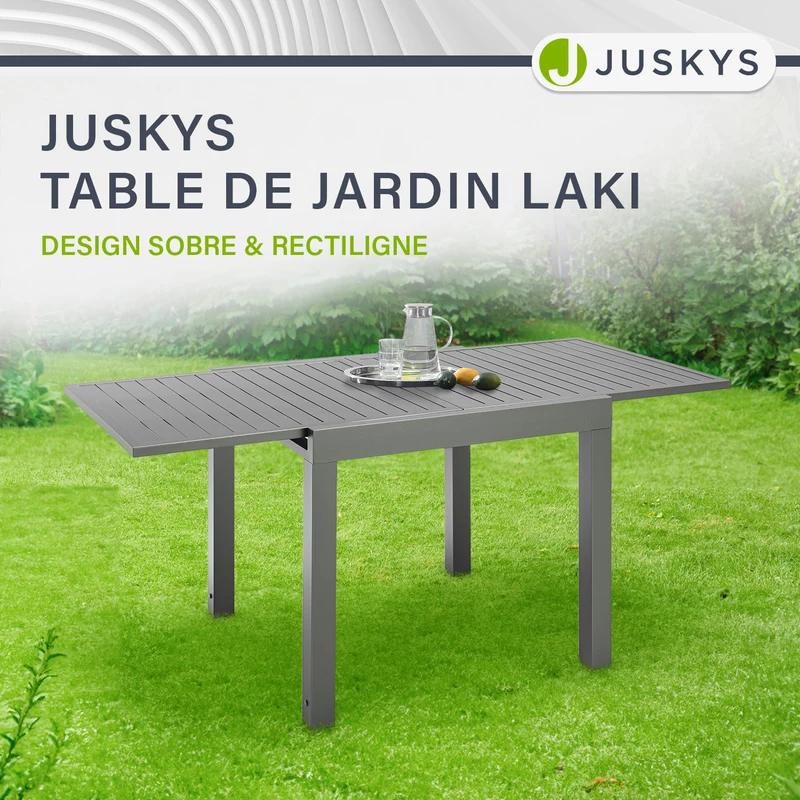 Table de jardin extensible Laki