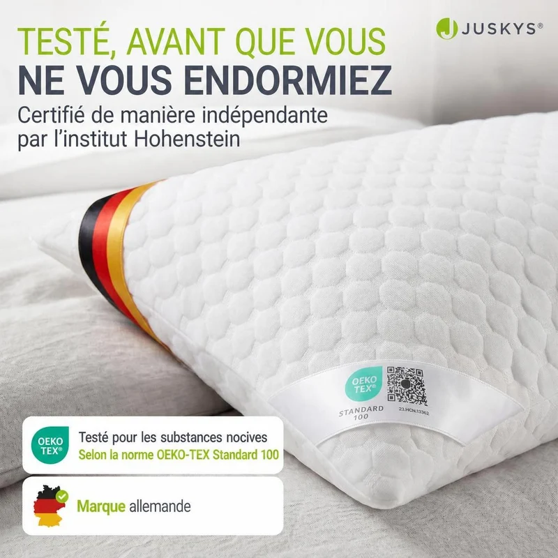 Oreillers à mémoire de forme