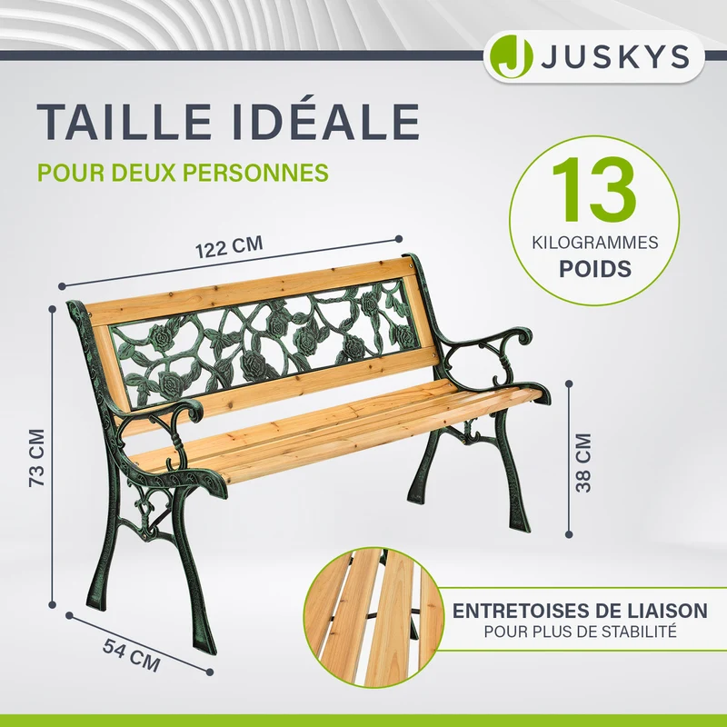 Banc de jardin Venezia
