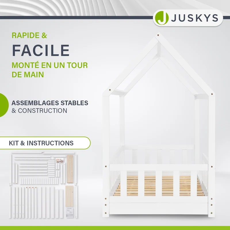 Lit enfant Marli 90 x 200 cm