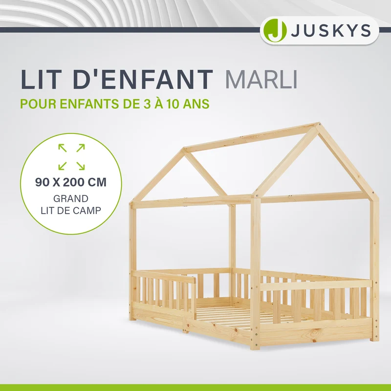 Lit enfant Marli 90 x 200 cm