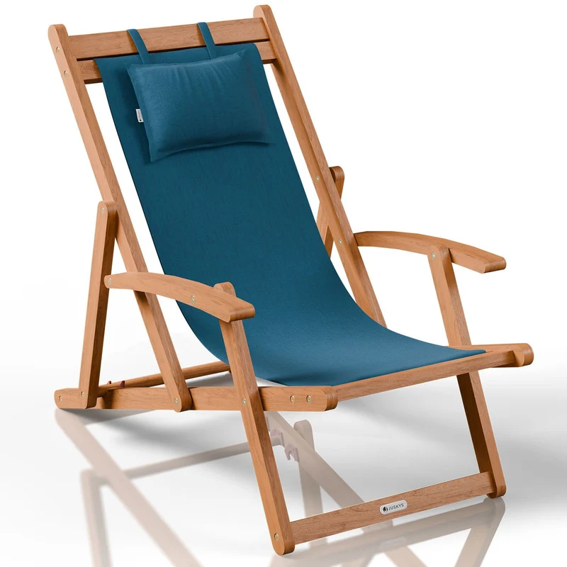 Transat de plage pliant Tavira