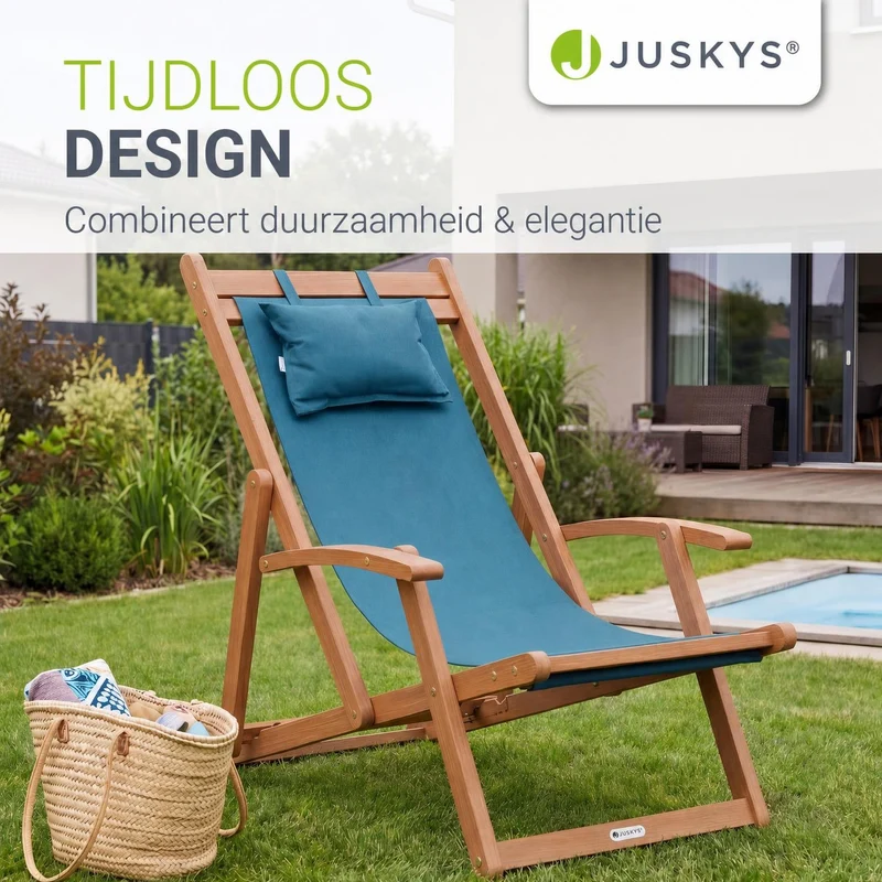 Transat de plage pliant Tavira