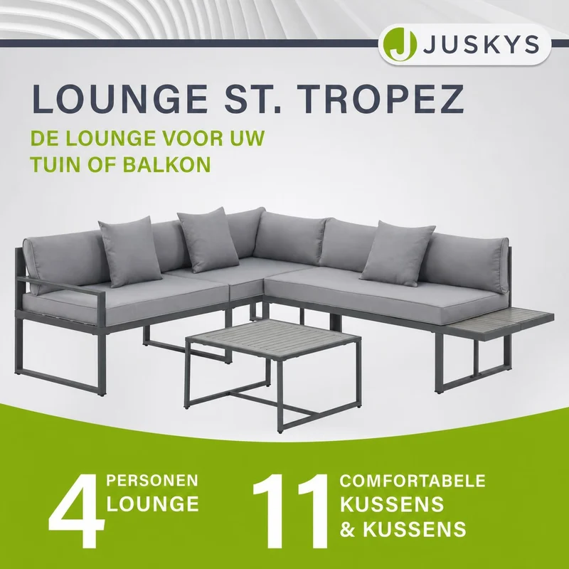 Salon de jardin St. Tropez