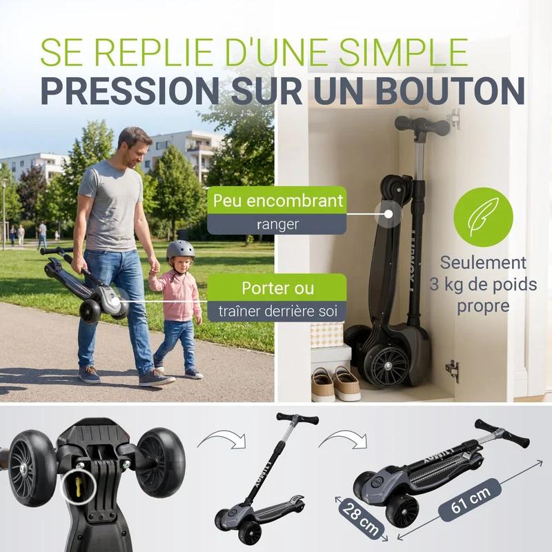 Trottinette enfant Lumox