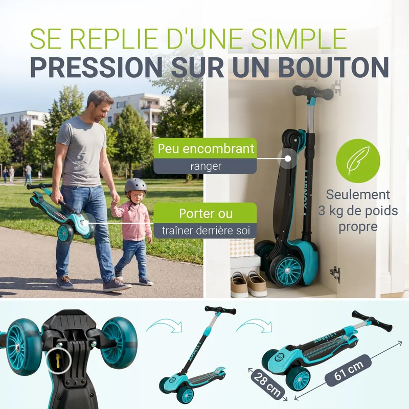 Trottinette enfant Lumox
