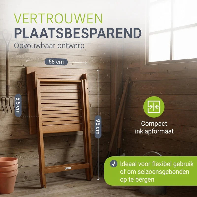 Table en bois pliable Zadar
