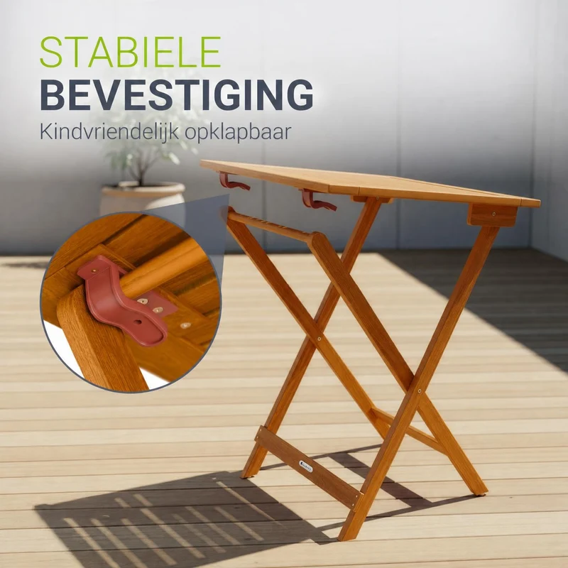 Table en bois pliable Zadar