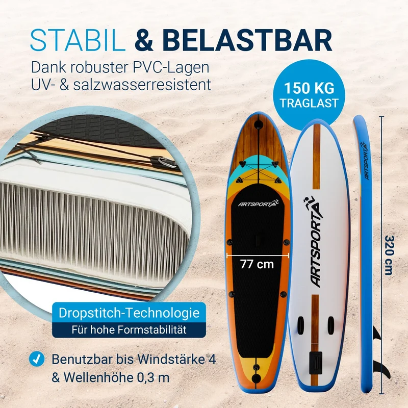Stand up paddle avec siège kayak