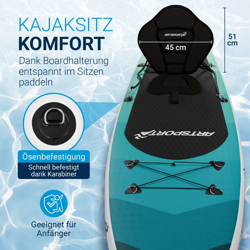Stand up paddle avec siège kayak