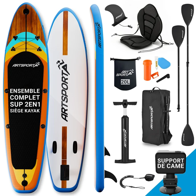 Stand up paddle avec siège kayak