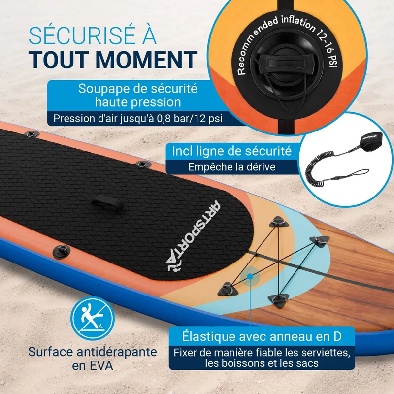 Stand up paddle avec siège kayak