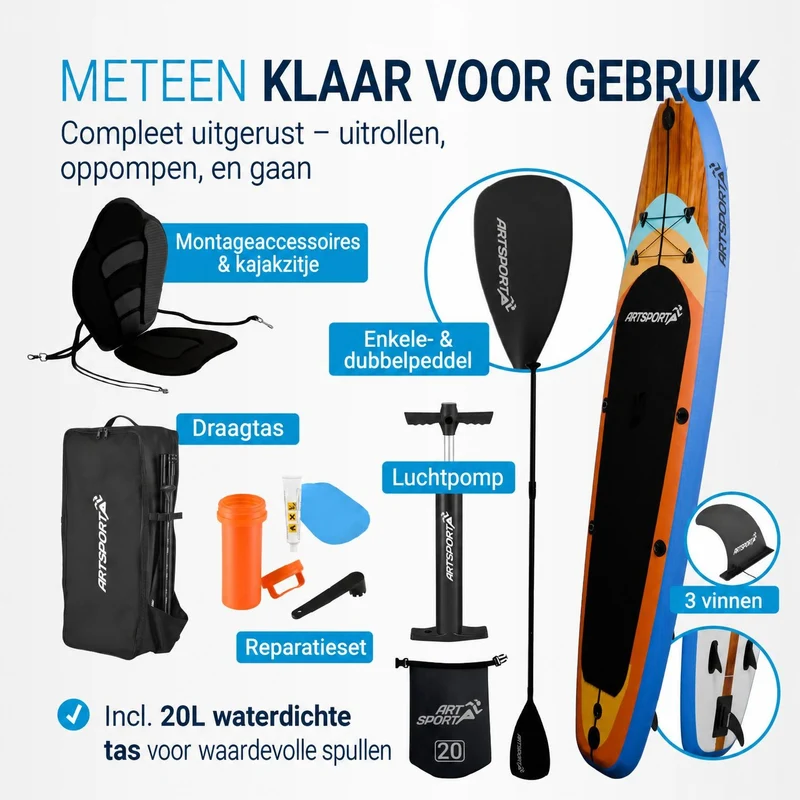 Stand up paddle avec siège kayak