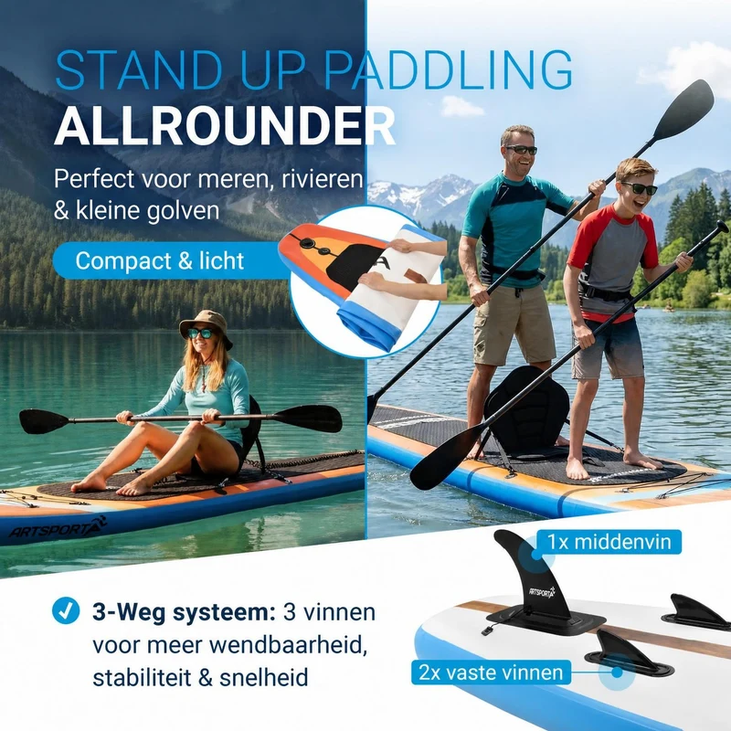 Stand up paddle avec siège kayak