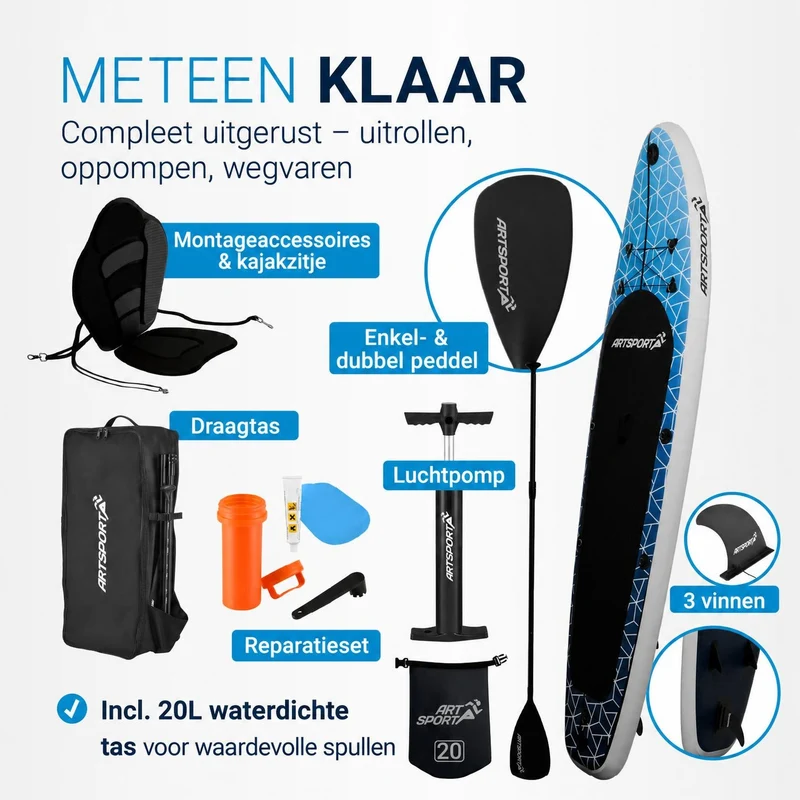 Stand up paddle avec siège kayak