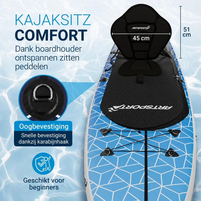 Stand up paddle avec siège kayak