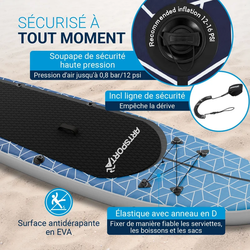 Stand up paddle avec siège kayak