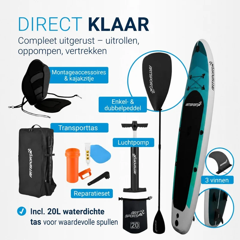 Stand up paddle avec siège kayak