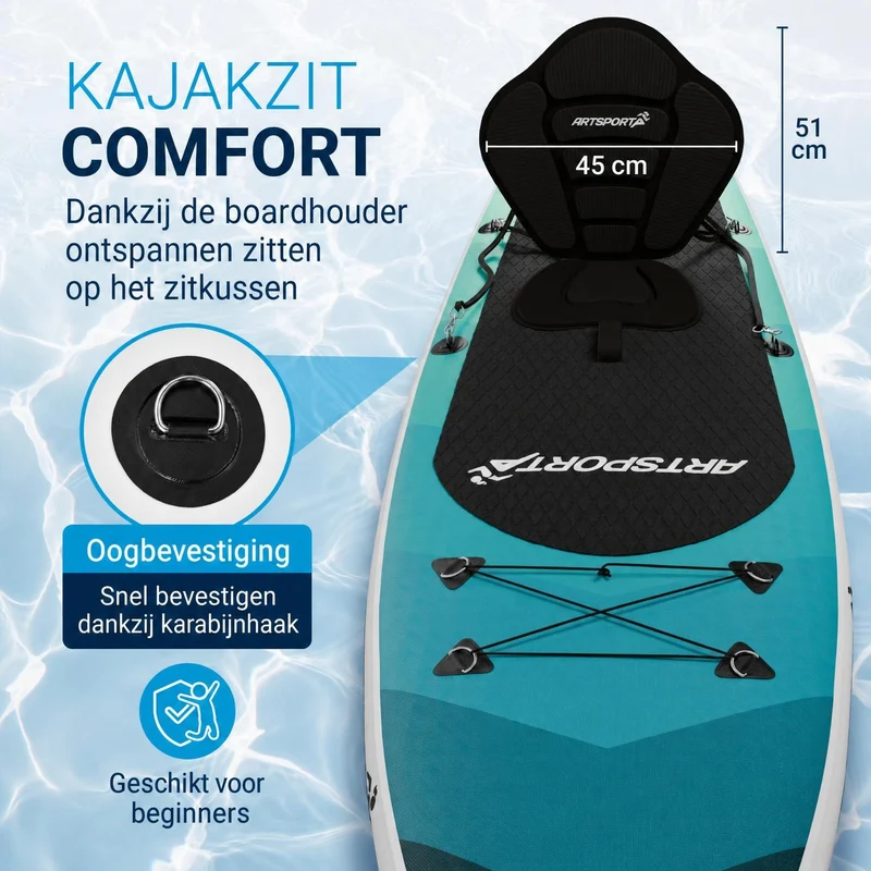 Stand up paddle avec siège kayak