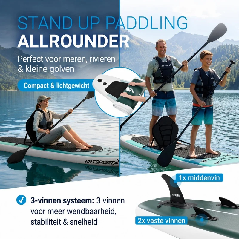Stand up paddle avec siège kayak