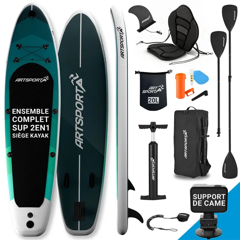 Stand up paddle avec siège kayak