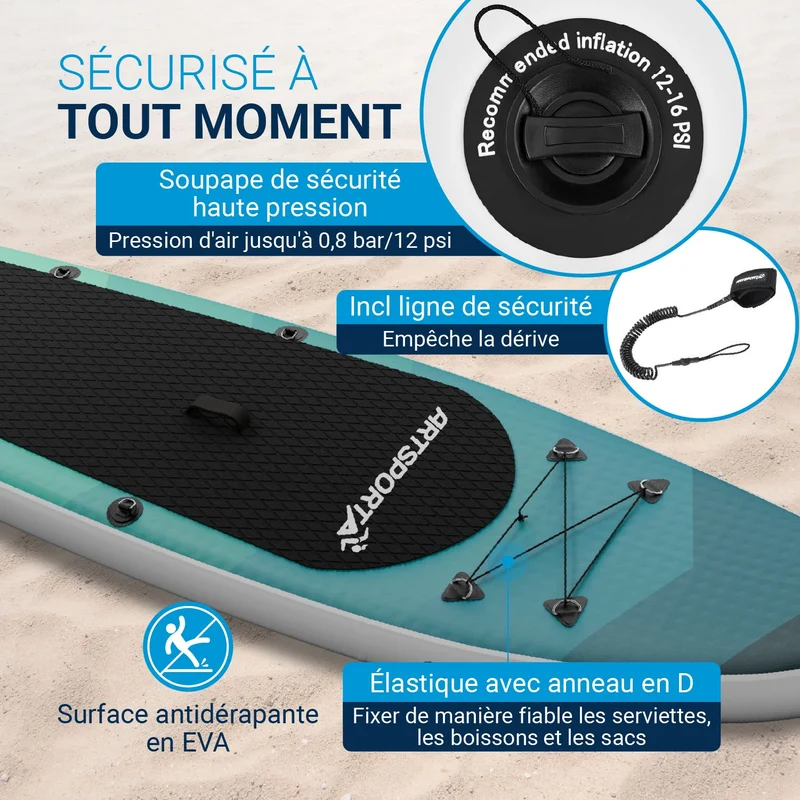 Stand up paddle avec siège kayak