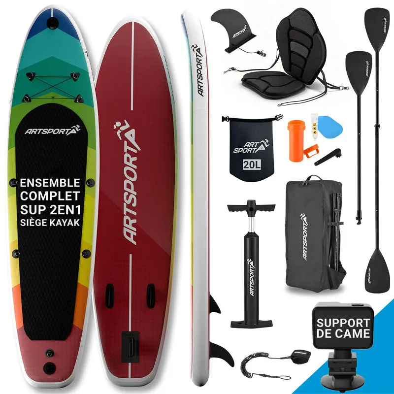 Stand up paddle avec siège kayak