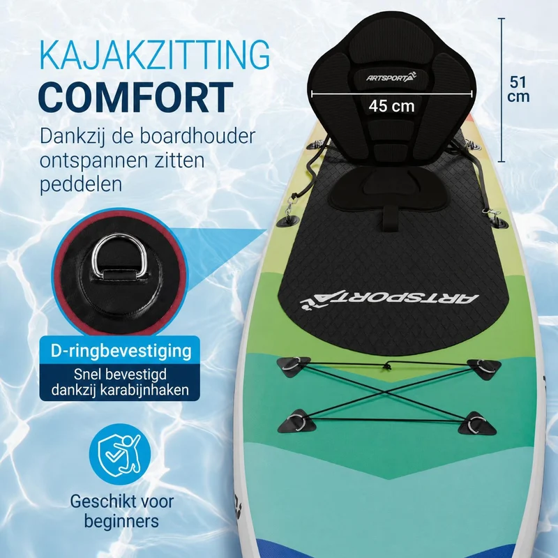 Stand up paddle avec siège kayak