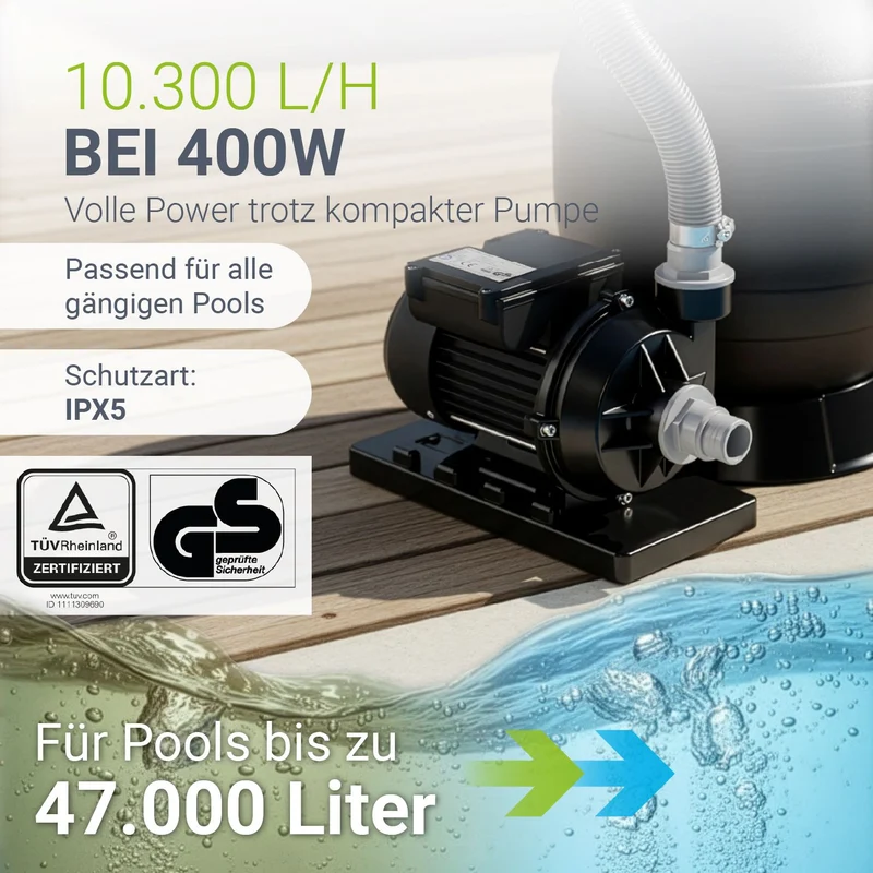 Filtre à sable pour piscine