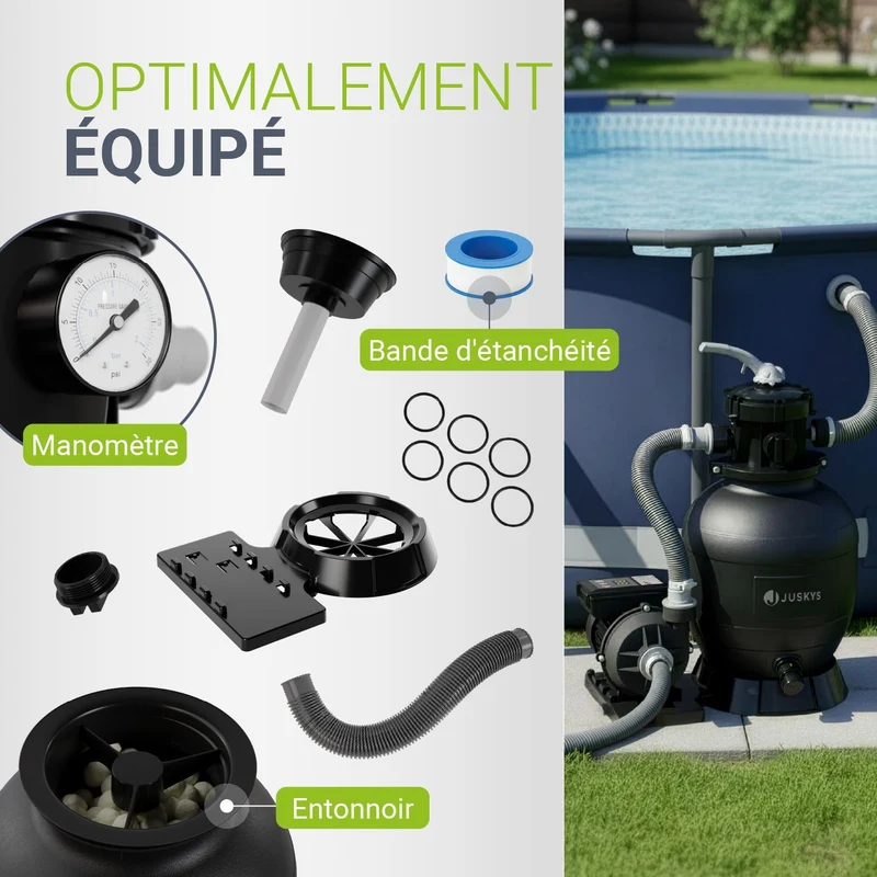 Filtre à sable pour piscine