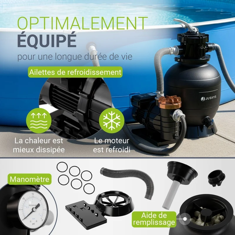 Filtre à sable pour piscine