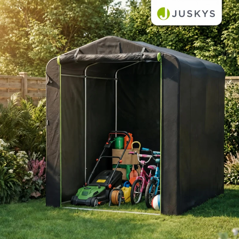 Abri de jardin en toile