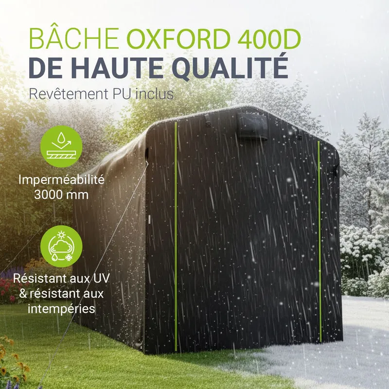 Abri de jardin en toile