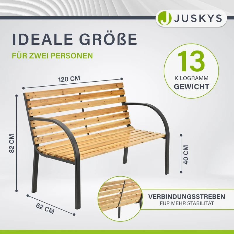 Banc de jardin Modena