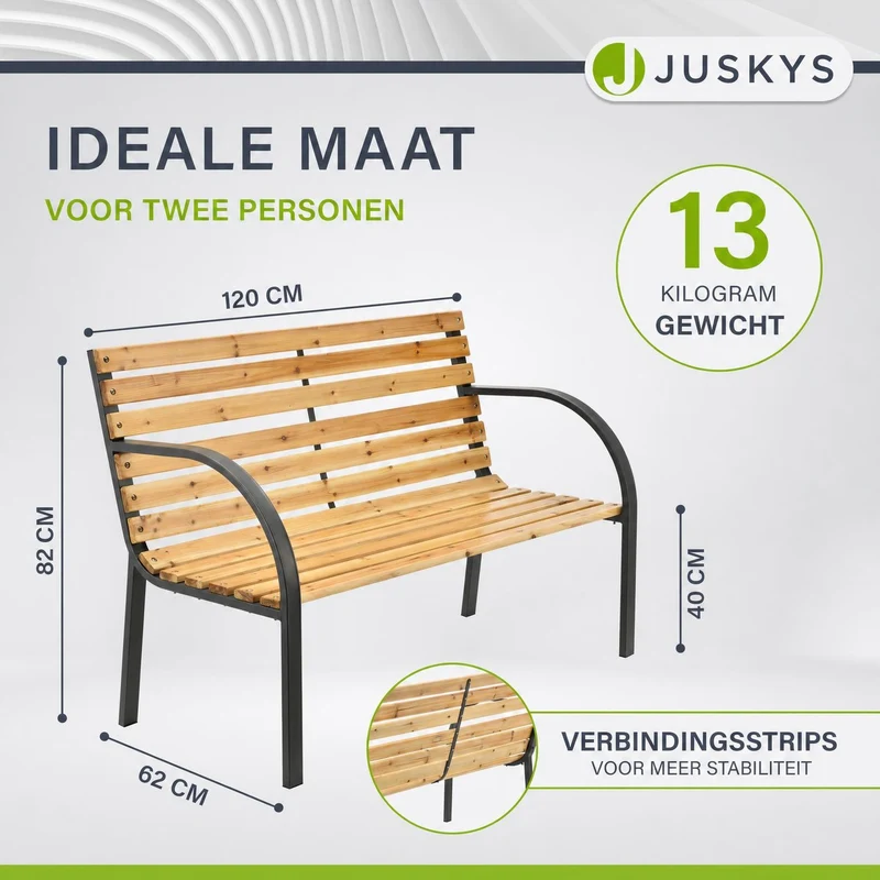 Banc de jardin Modena