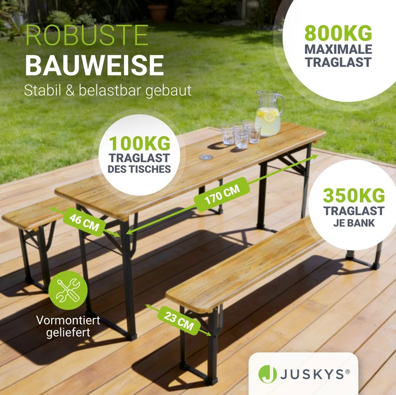 Table de brasserie Bichl