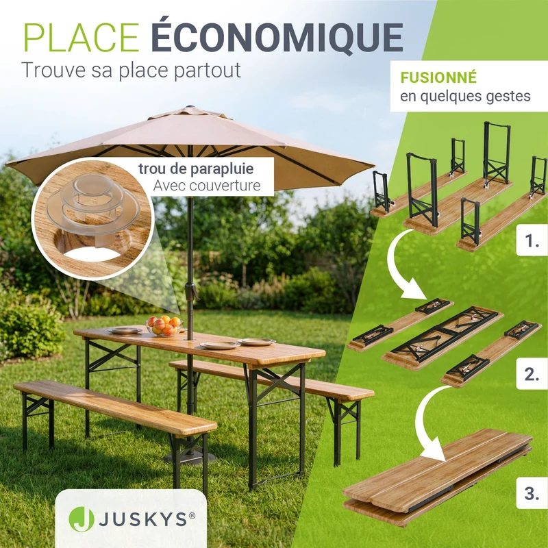 Table de brasserie Bichl