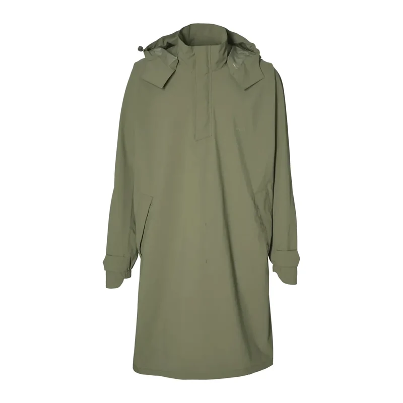 Poncho de pluie vélo Basil Mosse unisexe