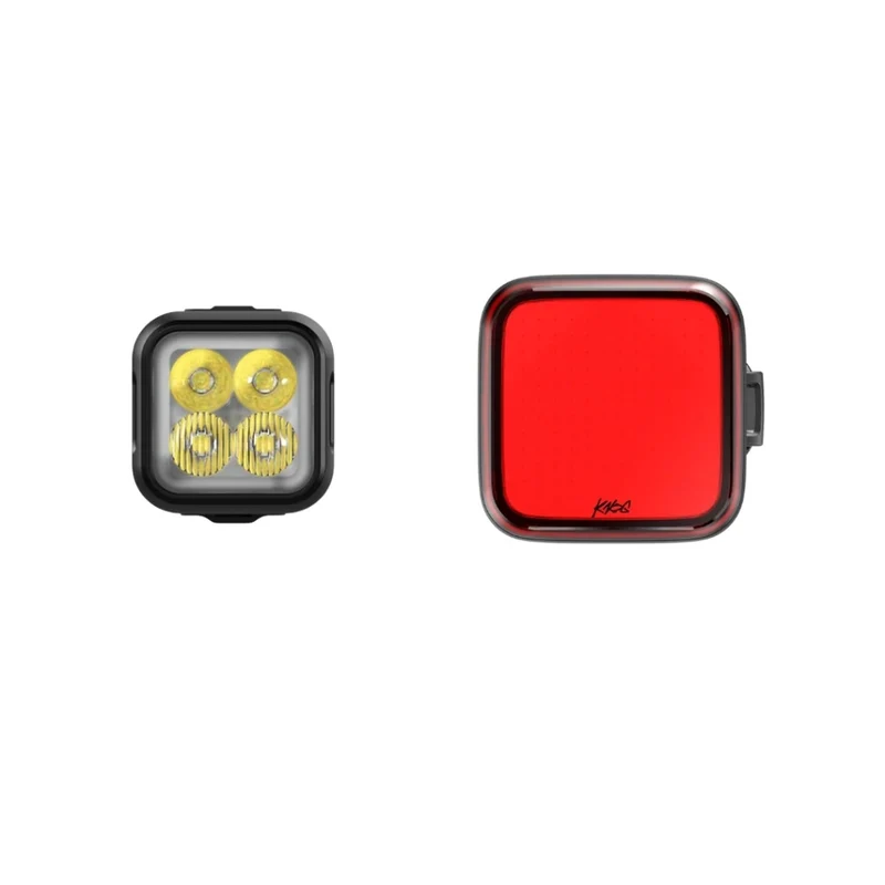 Kit éclairage vélo Knog Blinder 700 & Square Avant et Arrière